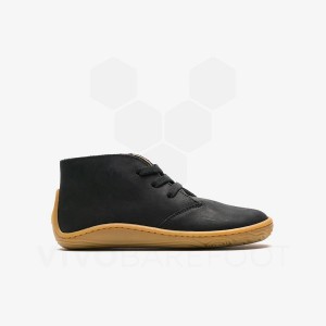 Vivobarefoot Gobi Addis Ayakkabı Çocuk Obsidian | TR015XG