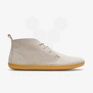 Vivobarefoot Gobi III Süet Lifestyle Ayakkabı Erkek Bej Rengi | TR299ZD
